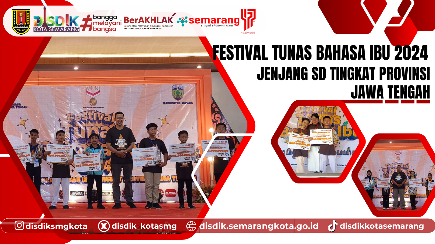 Festival Tunas Bahasa Ibu (FTBI) Tahun 2024 Jenjang SD Tingkat Provinsi Jawa Tengah